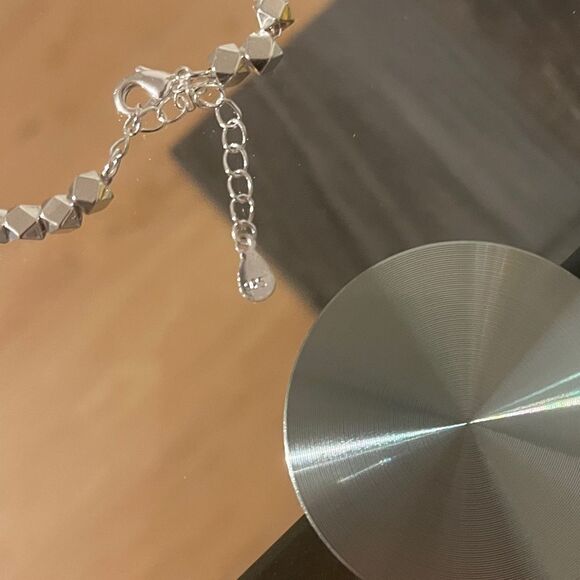 The Geo Tennis Bracelet in Tibetan Silver 925 - Picture 8 of 8